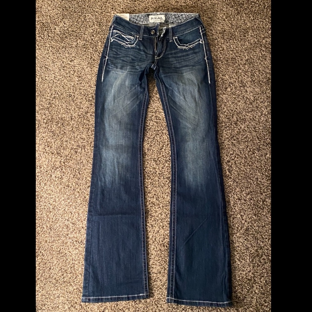 ARIAT Mid-Rise Bootcut Jeans Extra Long